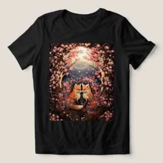 T-shirt En Tri-matière Renards au clair de lune