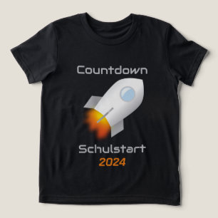 T-shirt En Tri-matière Rentree scolaire - Compte à rebours Début de l'éco