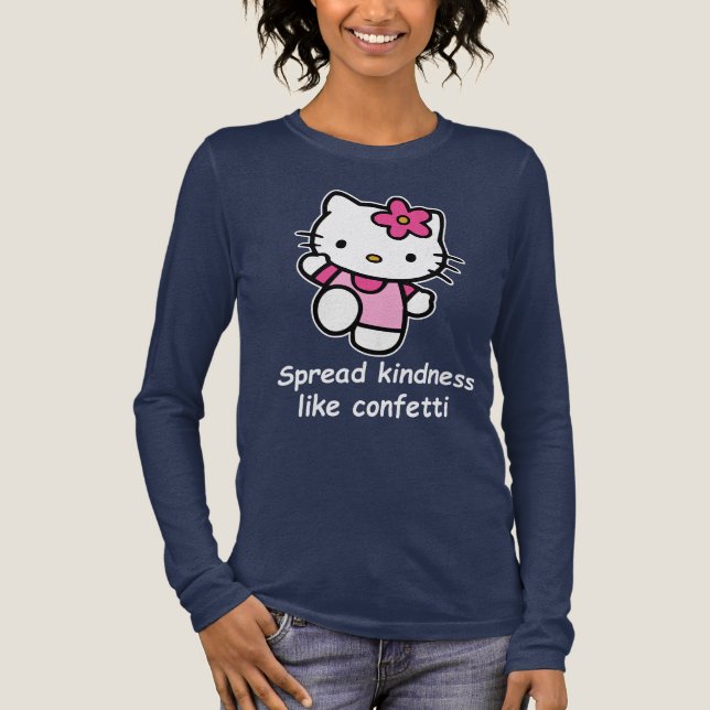 T-shirt En Tri-matière Répandez la gentillesse comme des confettis  (Recto)