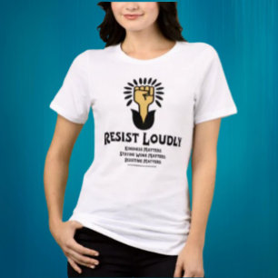 T-shirt En Tri-matière Résistez à la jupe forte Logo