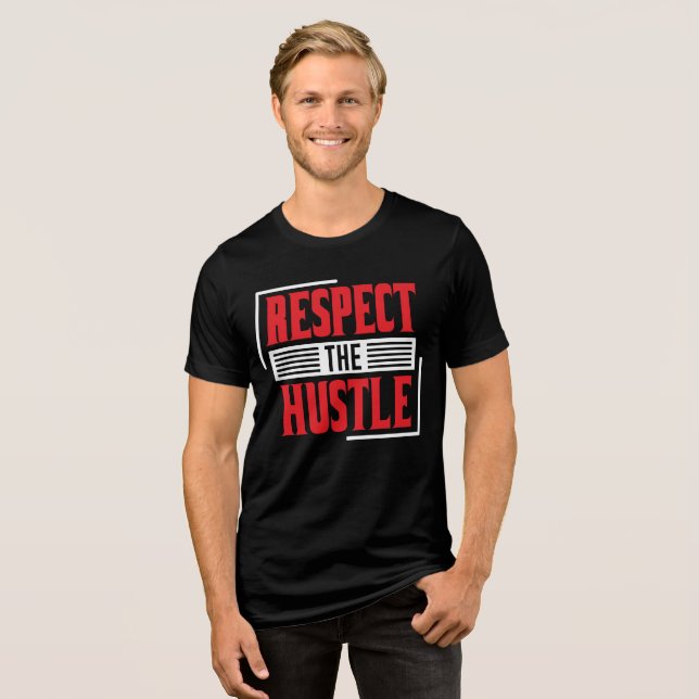 T-shirt En Tri-matière Respectez l'agitation (Recto plein)