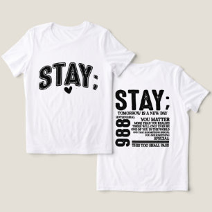 T-shirt En Tri-matière Restez