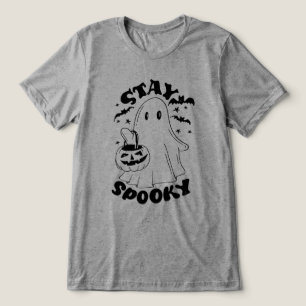 T-shirt En Tri-matière Restez Éffrayant