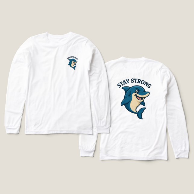 T-shirt En Tri-matière Restez Forte Éclaboussure (Motif recto et verso)