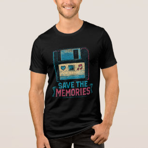 T-shirt En Tri-matière Résurrection de la disquette : Sauvegardez les sou