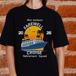 T-shirt En Tri-matière Retraite d'enseignant personnalisée