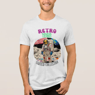 T-SHIRT EN TRI-MATIÈRE RETRO 1969 - RETRO REVIVAL (COLLECTION LIMITÉE)