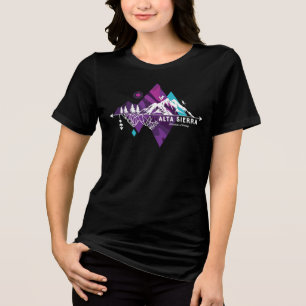 T-shirt En Tri-matière Retro Art Boho Alta Sierra Ski