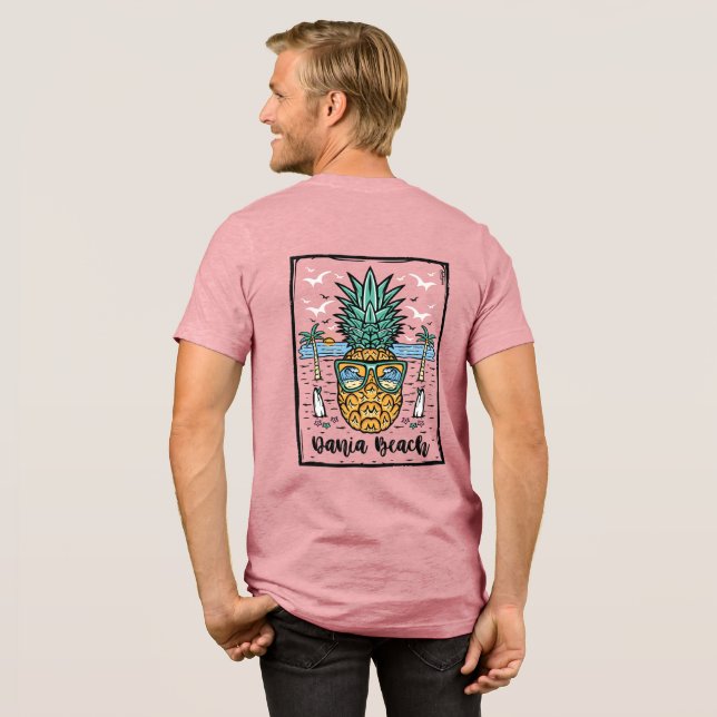 T-shirt En Tri-matière Retro Dania Beach Floride (Évier)