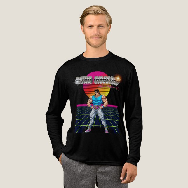 T-shirt En Tri-matière Retro Gigachad  (Recto complet)
