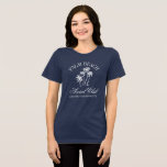 T-shirt En Tri-matière Retro Luxe Beach Bachelorette Social Club Logo<br><div class="desc">Retro Luxe Beach Bachelorette Logo Club Social Palmiers esthétiques Bachelorette sur mesure Fête Tri-Blend</div>