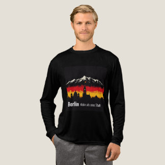T-shirt En Tri-matière Rétro Skyline d'Allemagne