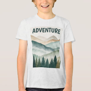 T-shirt En Tri-matière Rétro Vintage Extérieur