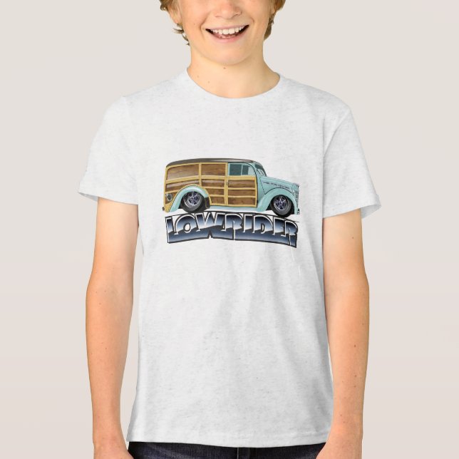 T-shirt En Tri-matière Retro Woody Lowrider (Recto)