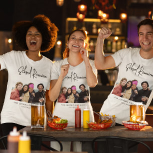 T-shirt En Tri-matière Retrouvailles de l'école de photo personnalisée mo