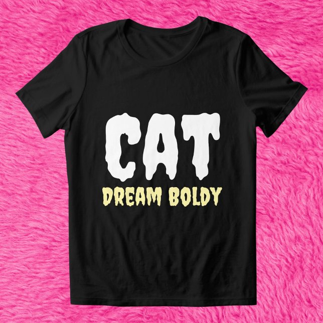 T-shirt En Tri-matière Rêve de chat audacieusement drôle Rétro Personnali (Créateur téléchargé)