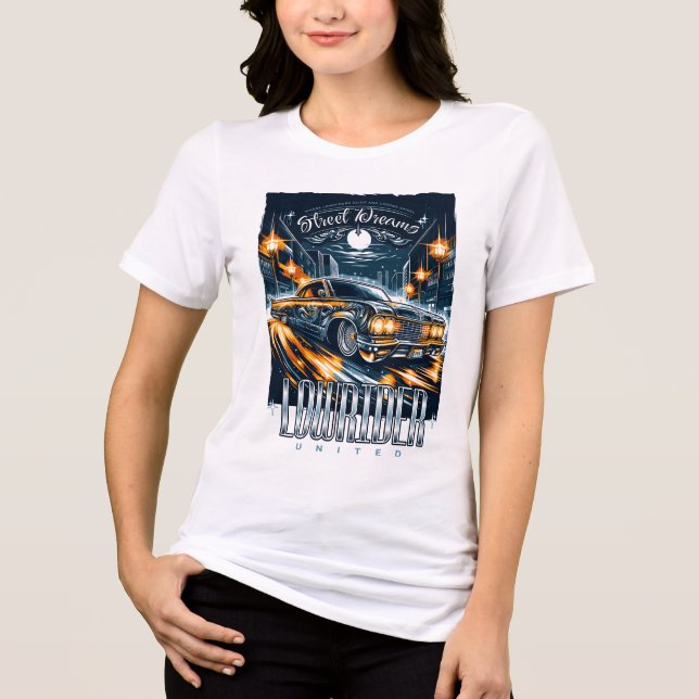 T-shirt En Tri-matière Rêves de rue Lowrider (Recto)