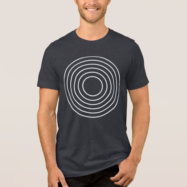 T-shirt En Tri-matière Rholmn (Gris Contour) (Recto)