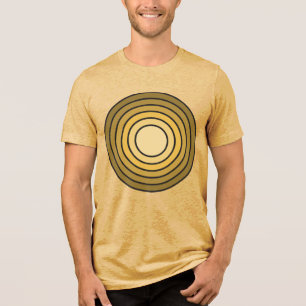 T-shirt En Tri-matière Rholmn (Jaune combiné)