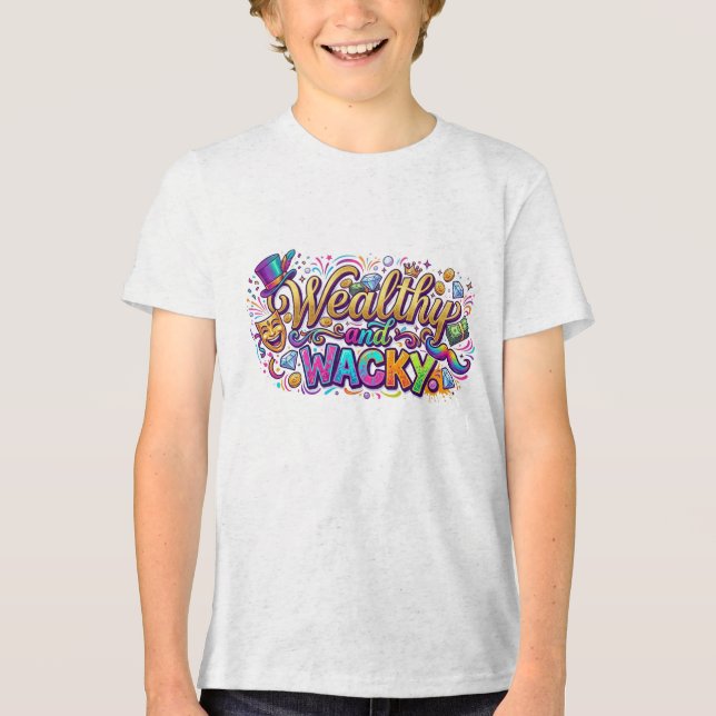 T-shirt En Tri-matière Riche et Dingo (Recto)