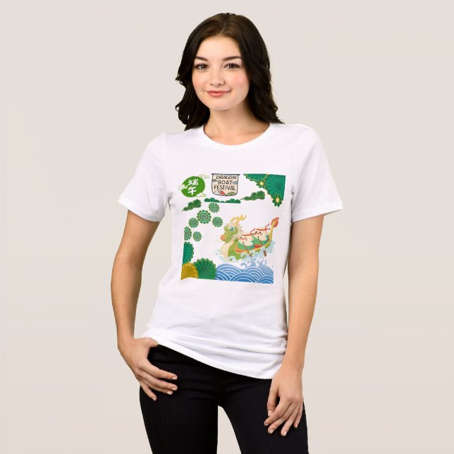 T-shirt En Tri-matière Rivière des Dragons Levants blanc (Recto plein)