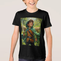 Robin des Bois représenté comme un enfant