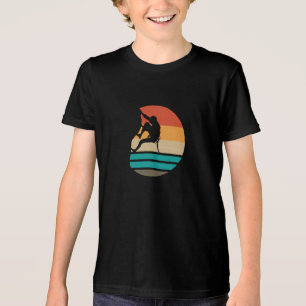 T-shirt En Tri-matière Rock Escalade Climber Retro