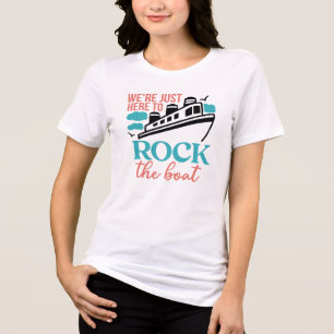 T-shirt En Tri-matière Rock Le bateau Croisière Voyage