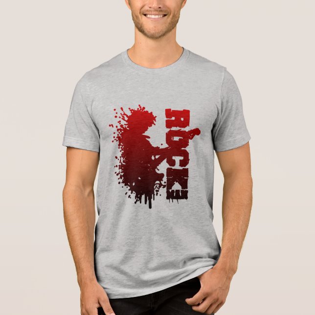 T-shirt En Tri-matière Rock Man (Recto)