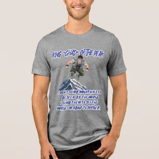 T-SHIRT  EN TRI-MATIÈRE ROI ‘CHAD’ DU PIC”