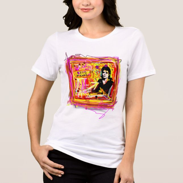 T-shirt En Tri-matière Roi de la Pop (Recto)