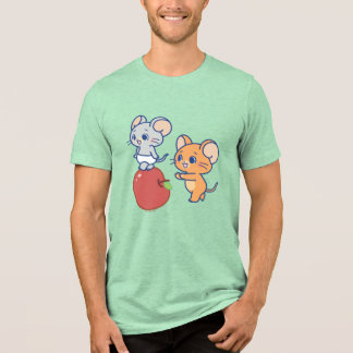 T-shirt En Tri-matière Rollage Anime Tuffy et Jerry Apple