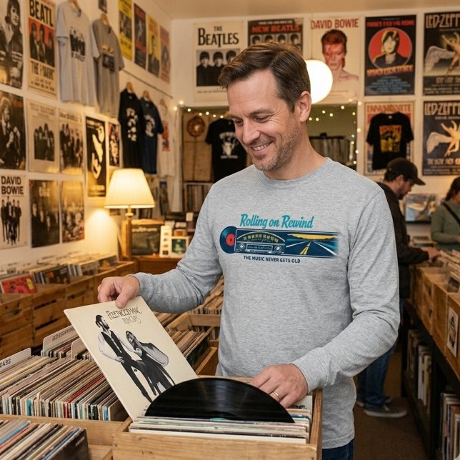 T-shirt En Tri-matière Rolling on Rewind (Créateur téléchargé)