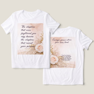 T-shirt En Tri-matière Romans 8:28 Faith