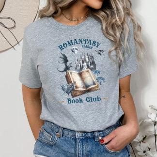 T-shirt En Tri-matière Romantasy Reader Dragon Book Club Castle