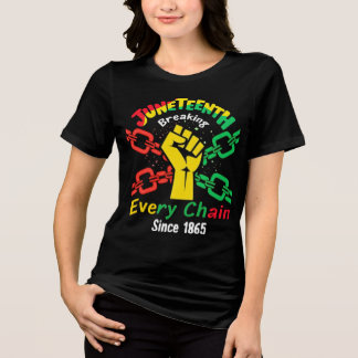 T-shirt En Tri-matière Rompre chaque chaîne depuis 1865