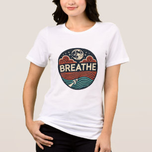 T-shirt En Tri-matière Roquette rétro : Respirer et atteindre pour la Lun