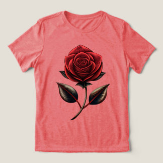T-shirt En Tri-matière rose rouge