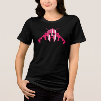 T-shirt En Tri-matière Rose Spartane
