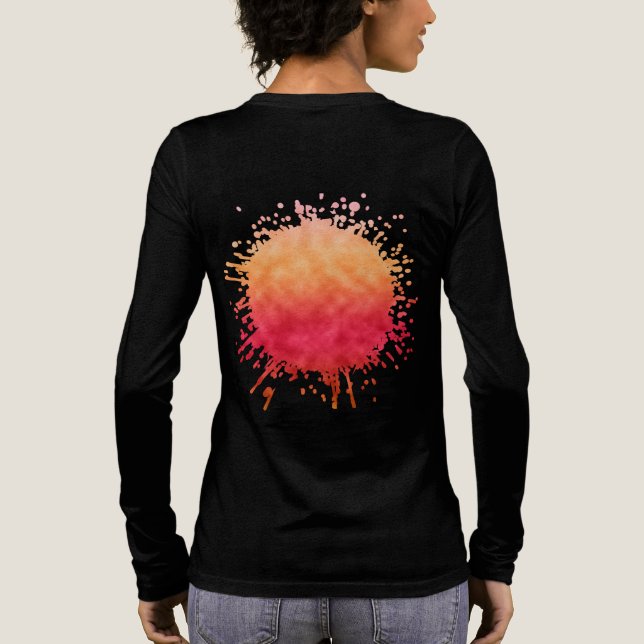 T-shirt En Tri-matière Rosegold Afterglow (Verso)