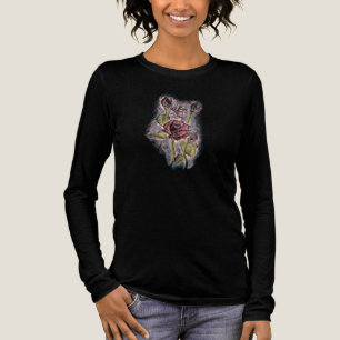 T-shirt En Tri-matière Roses roses