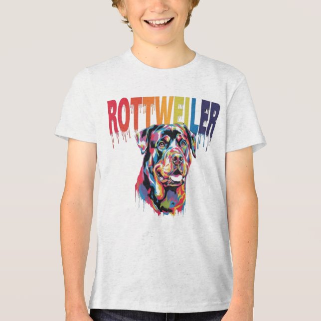 T-shirt En Tri-matière Rottweiler (Recto)