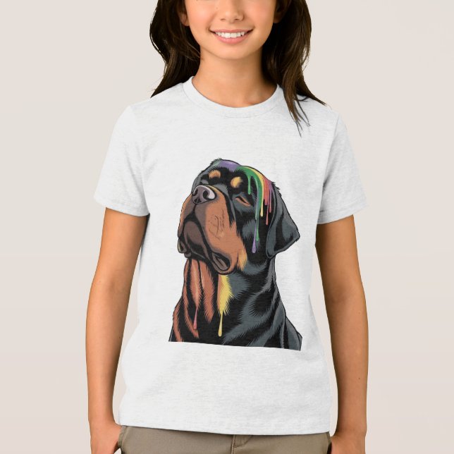 T-shirt En Tri-matière Rottweiler (Recto)