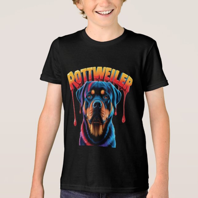 T-shirt En Tri-matière Rottweiler (Recto)