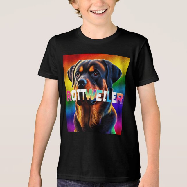 T-shirt En Tri-matière Rottweiler (Recto)