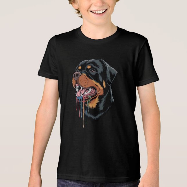 T-shirt En Tri-matière Rottweiler (Recto)