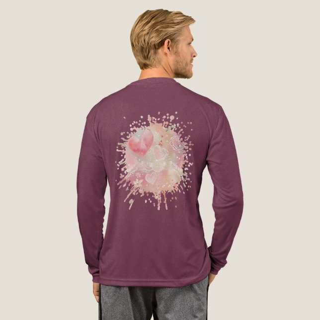 T-shirt En Tri-matière Rouge à Toi (Verso complet)