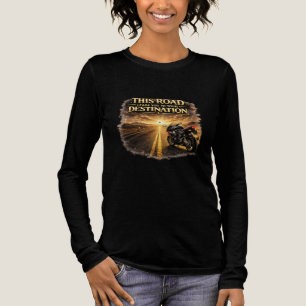T-shirt En Tri-matière Route Mène à Votre Destination Femme Manches Longu