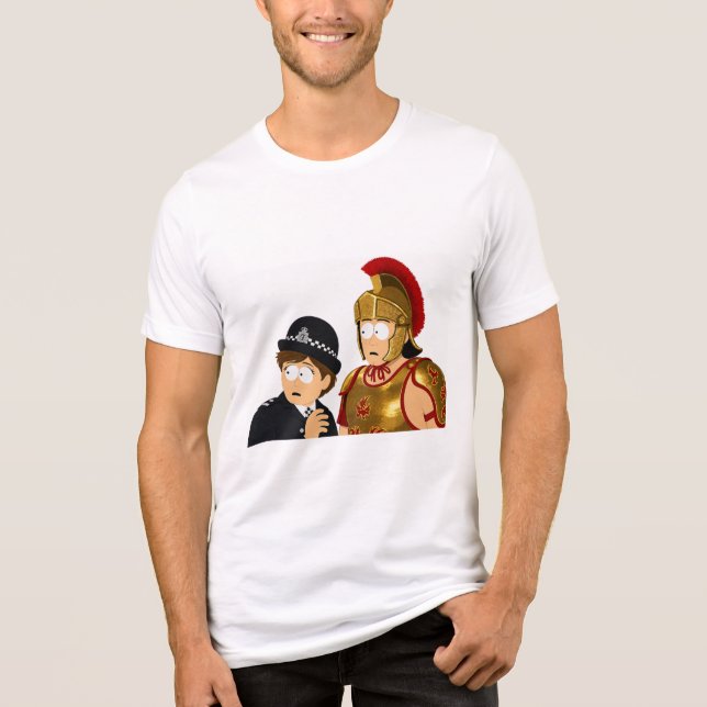 T-shirt En Tri-matière « Russell Crowe ? »  (Recto)