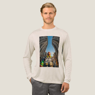 T-shirt En Tri-matière Rythme Urbain : Battements de Ville et Rêves de Bé